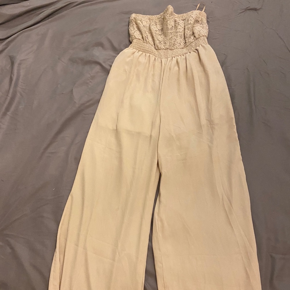Nude jumpsuit